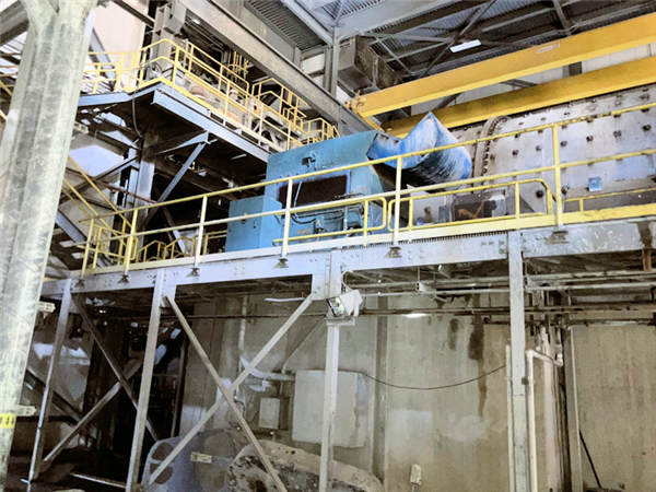 Used Svedala 15' W X 29' L Ball Mill With 3750 Hp Motor)
